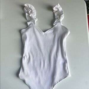 Francesca’s White Bodysuit